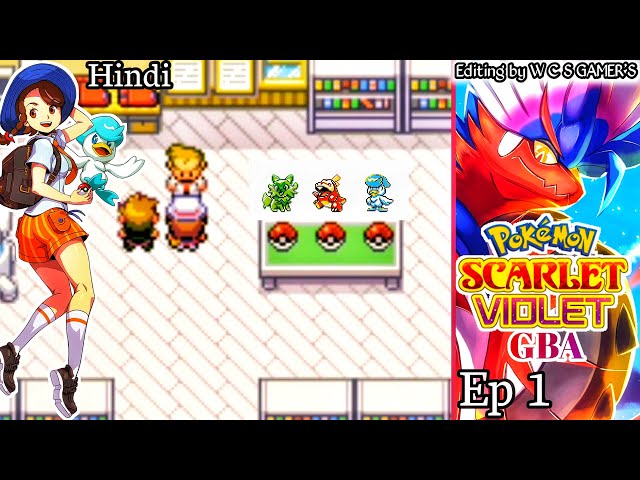 Pokemon Scarlet and Violet GBA Episode 1 in Hindi